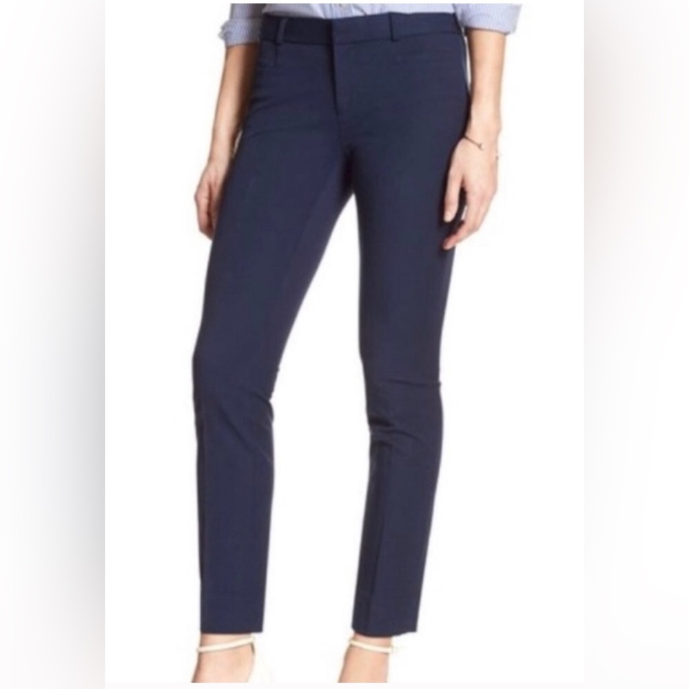 Banana Republic Dark Blue Skinny Pants - Picture 1 of 10